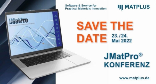 Save the Date: 10. JMatPro® Konferenz