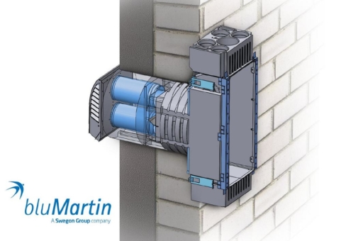 bluMartin's innovative Lüftungslösung für Sanierungen