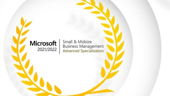 BE-terna erhält Microsoft Small und Midsize Management Advanced Specialization