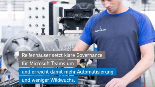 Reifenhäuser setzt klare Governance für Microsoft Teams um