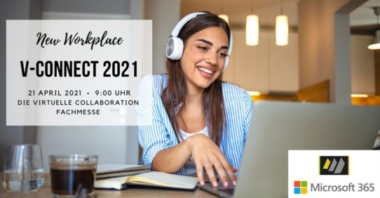 v-connect 2021 - die virtuelle Fachmesse zum Thema Collaboration