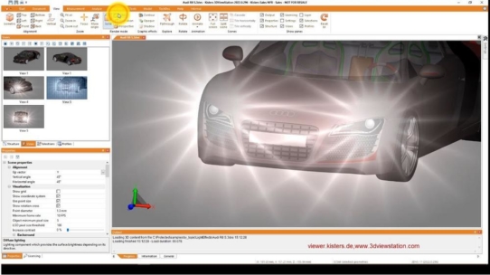 Die KISTERS 3DViewStation V2022 - Fortgeschrittenes Visualisierungswerkzeug für 3D-CAD-Daten durch neue Funktionen