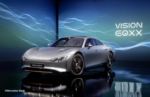 Bridgestone entwickelt hocheffizienten Reifen für den Mercedes-Benz VISION EQXX