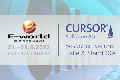 E-world 2022: CURSOR Software AG präsentiert exzellentes CRM für den Energiekunden von heute