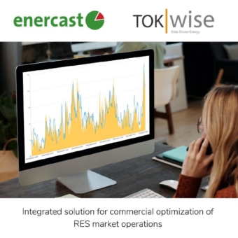 enercast und TokWise präsentieren integrierte Lösung für Portfolio-Management erneuerbarer Energien