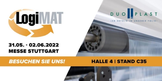 Nachhaltig, effizient und sicher! DUO PLAST präsentiert Produktinnovationen für Ladeeinheitensicherung auf der LogiMAT 2022
