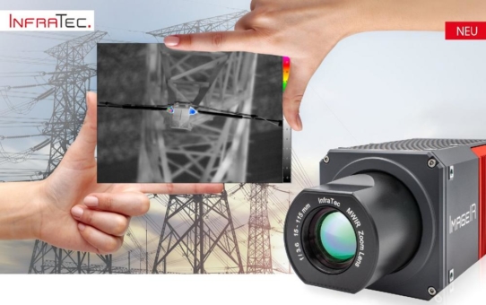 Die neue Zoom-Wärmebildkamera von InfraTec: klein, leicht, universell