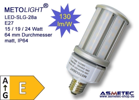 METOLIGHT Straßenlampen der Serie SLG-28 – Umweltfreundliche und energiesparende Außenbeleuchtung