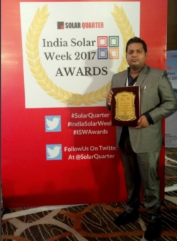 Solar-Log™ gewinnt auch im Jahre 2017 den "Gold Award" in Indien