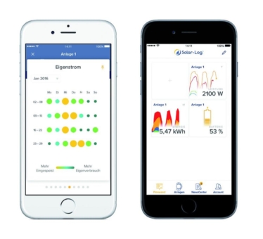 Flexibilität pur - Die neue Solar-Log WEB Enerest™ App hat es in sich