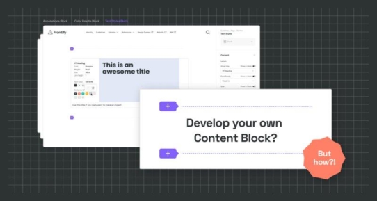 Frontify launcht Custom Content Blocks für noch mehr Marken-Individualität