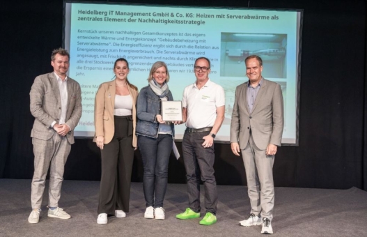 Heidelberg iT gewinnt beim Heidelberger Umweltpreis 2022