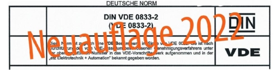 Normenauffrischung DIN VDE 0833-2:2022-06 - UDS-Schulungen greifen mit Erscheinen im Juni direkt neue Festlegungen für Brandmeldeanlagen auf