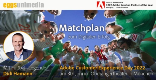 Adobe Customer Experience Day 2022 – am 30. Juni im Oberangertheater in München