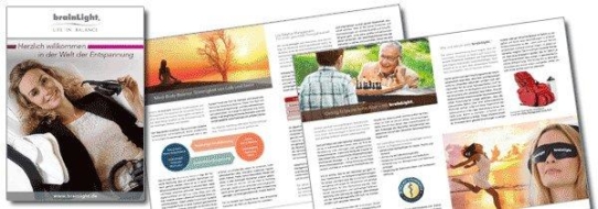 Der neue Produktkatalog von brainLight ist da: Tauchen Sie ein in die faszinierende Welt der Entspannung