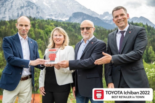 "Ichiban 2022" geht an drei deutsche Toyota Händler