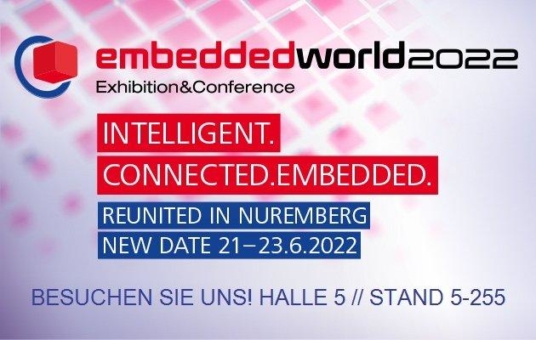 embedded world 2022: Kostenlos mit tekmodul zur embedded-Leitmesse nach Nürnberg!