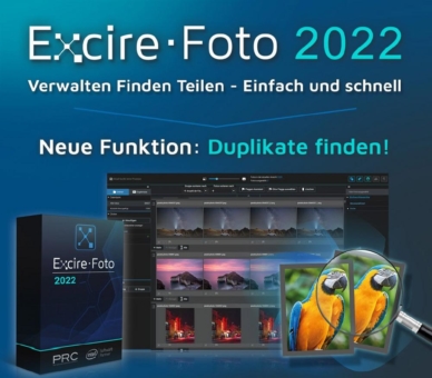 NEU: EXCIRE Foto 2022 mit Duplikatefinder
