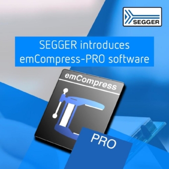 SEGGER stellt Softwarepaket emCompress-PRO vor