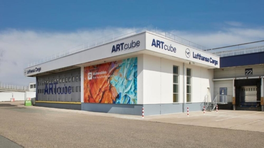 Lufthansa Cargo eröffnet neues Kunstlager am Hub Frankfurt