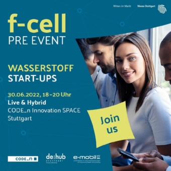 f-cell PRE EVENT: Bühne für Start-ups und ExpertInnen