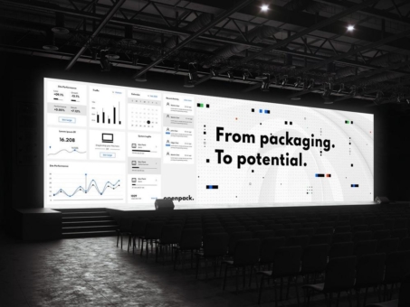 Branding für Openpack: Working on the digital future of the packaging industry