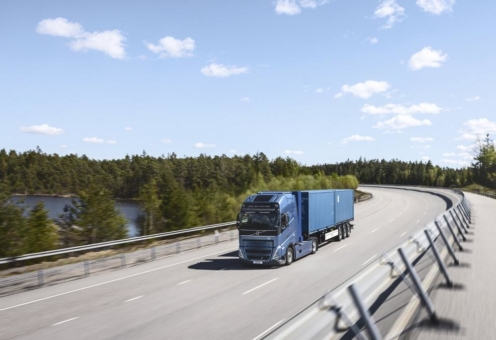 Volvo Trucks präsentiert seinen neuen emissionsfreien Lkw mit Brennstoffzelle