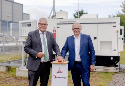 Energieerzeugung aus Wasserstoff - DEUTZ und RheinEnergie starten gemeinsamen Pilotversuch