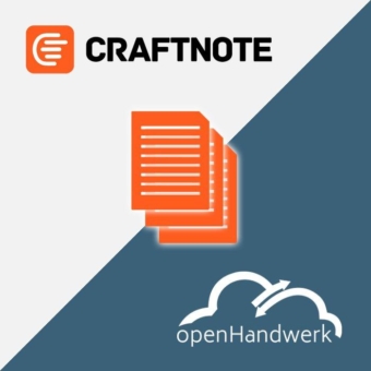 Die Handwerkersoftware openHandwerk und Craftnote arbeiten zusammen