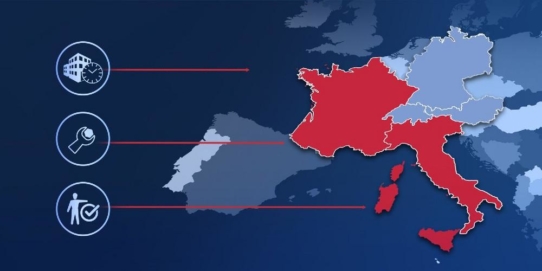 Rosenberger OSI weitet sein Service-Angebot auf Frankreich und Italien aus
