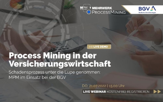 Mit Process Mining zur Prozessoptimierung in der Versicherungsbranche