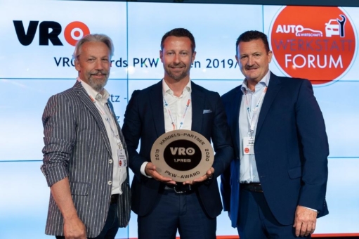 Bridgestone wird mit erstem Platz der VRÖ-Awards 2019/2020 im Bereich Pkw-Reifen ausgezeichnet