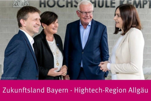 Expertenaustausch, Impulse und Denkanstöße - Podiumsdiskussion zur Hightech-Region Allgäu