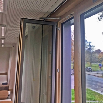 Öffnungsbegrenzer vermeiden Schäden durch Fenster