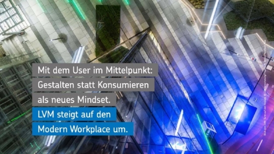 LVM steigt mit Net at Work auf Modern Workplace von Microsoft um