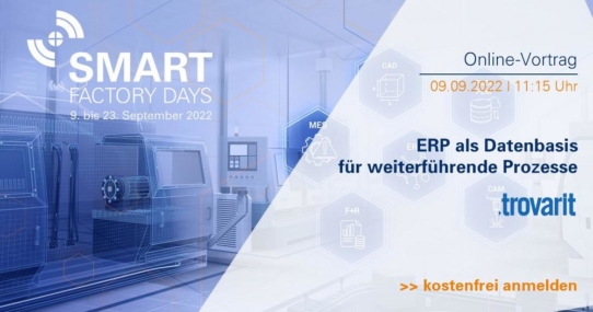 ERP als Datenbasis für weiterführende Prozesse (Webinar | Online)