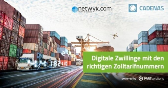 Zolltarifnummern digital ermitteln mit neuer netwykZOLL Schnittstelle in PARTsolutions