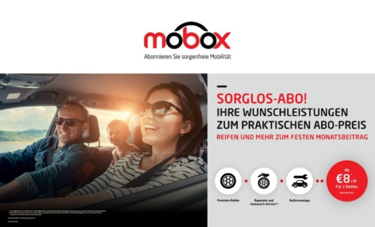 Das Bridgestone Service-Angebot MOBOX für Premiumreifen und Fahrzeugwartung wird ausgebaut