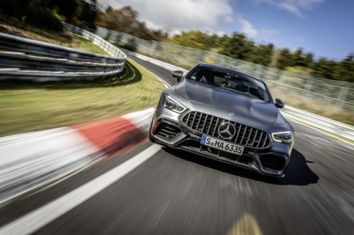Mercedes-AMG GT 63 S 4MATIC+ ist das schnellste Oberklasse-Fahrzeug auf der Nordschleife