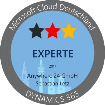 Head of Business Development der Anywhere.24 wurde zum Microsoft Cloud Deutschland Experten ausgezeichnet