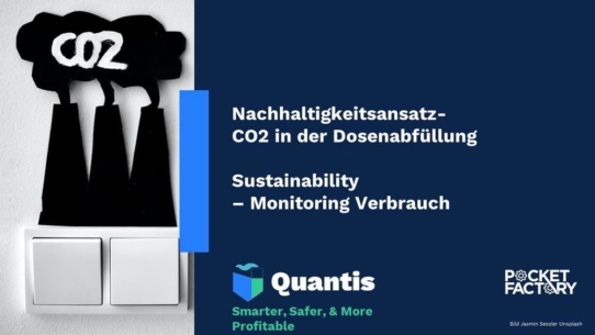 Nachhaltigkeitsansatz - Monitoring des CO2-Verbrauch in der Dosenabfüllung an mehreren Standorten