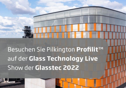 Pilkington-Bauglasindustrie stellt auf der Glasstec aus