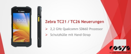 Der neue Zebra TC21/TC26 jetzt noch schneller!