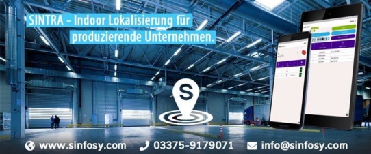 Sinfosy erzielt Durchbruch bei der Präzisierung von Indoor Lokalisierung mittels BLE