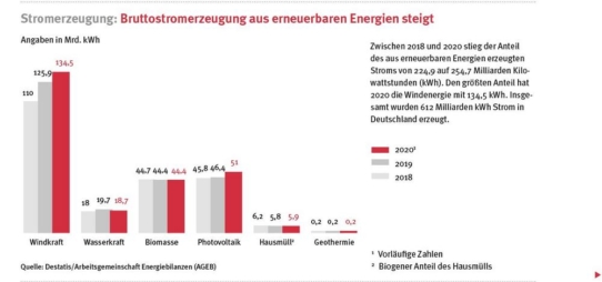 Erneuerbare-Energien-Gesetz 2021: Was es den Erzeugern bringt