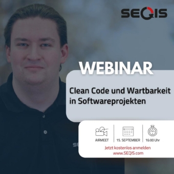 Clean Code und Wartbarkeit in Softwareprojekten (Webinar | Online)