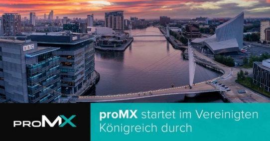 Microsoft-Partner proMX startet im Vereinigten Königreich durch