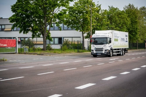 Fahrerschulung zum Elektro-Lkw von Scania