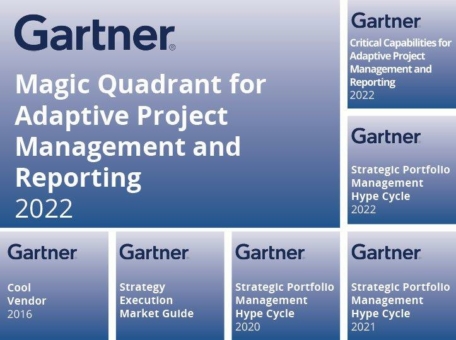 Tempus Resource im Gartner® Magic Quadrant™ für Adaptive Project Management and Reporting