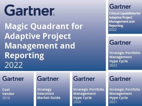 Tempus Resource im Gartner® Magic Quadrant™ für Adaptive Project Management and Reporting